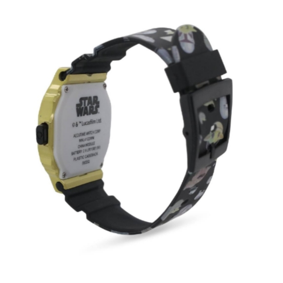 Star Wars The Mandalorian Baby Yoda Unisex LED Watch, NEW - Picture 4 of 5